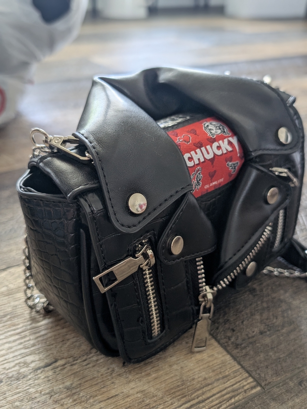 Glamlite Limited Edition Chucky Tiff Makeup Bag Purse
